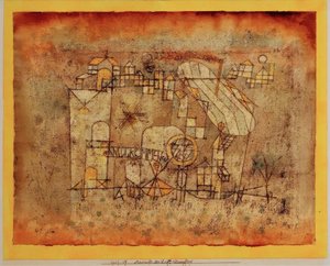 Ankunft des Luft = kosteuttajat tekijältä Paul Klee