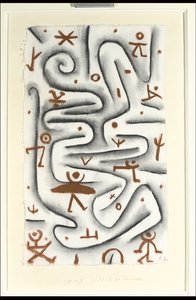 Korkean hengen alue; Gelande des Ubermutes tekijältä Paul Klee