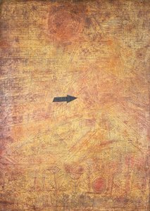 Nuoli puutarhassa (Nuoli puutarhaan) tekijältä Paul Klee