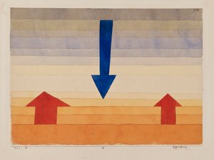 Tervehdys, 1922. tekijältä Paul Klee