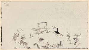 Busy Beach, 1926. tekijältä Paul Klee