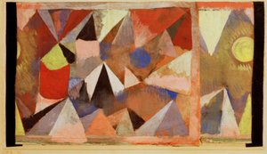Berglandschaft tekijältä Paul Klee