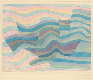 Liikkeitä jyrkällä rannikolla tekijältä Paul Klee