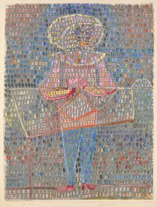 Poika upeassa mekossa tekijältä Paul Klee