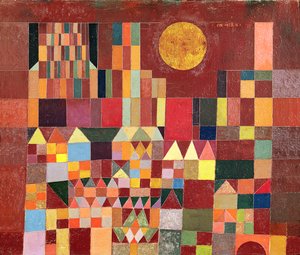 Linna ja aurinko tekijältä Paul Klee