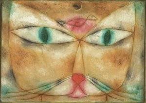 Kissa ja lintu tekijältä Paul Klee