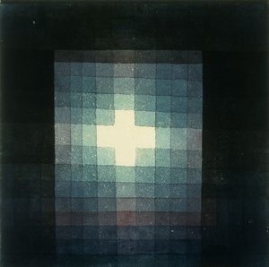 Kristillisen haudan ristikuva tekijältä Paul Klee