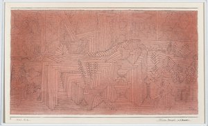 Templos do penhasco com Firsfinnish tekijältä Paul Klee