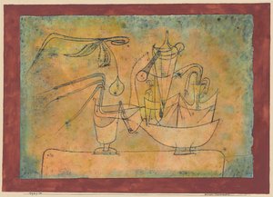 Päärynöiden tislaus, 1921. tekijältä Paul Klee
