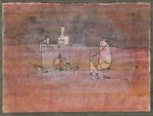 Jakso ennen arabikaupunkia, 1923 tekijältä Paul Klee