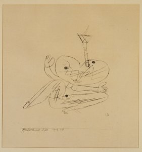Sammutusvalo (kaiverrus) tekijältä Paul Klee