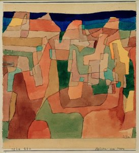 Felsen am Meer tekijältä Paul Klee