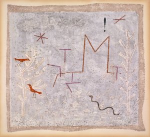 Puutarhaportti K, 1932. tekijältä Paul Klee