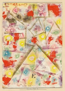 Gedenkblatt E, 1924. tekijältä Paul Klee