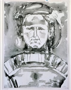 Hanna (öljy kankaalle, 1900-luku) tekijältä Paul Klee