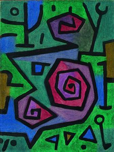 Heroic Roses, 1938 tekijältä Paul Klee