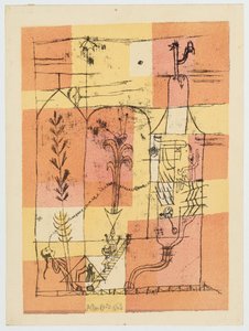 Hoffmann-kohtaus, 1921. tekijältä Paul Klee