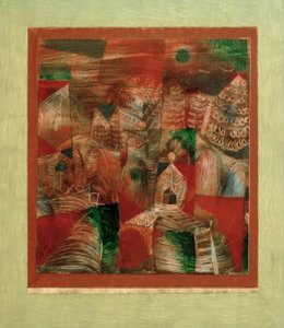 Hütte am Berg tekijältä Paul Klee