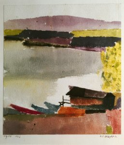 Kleiner Hafen tekijältä Paul Klee