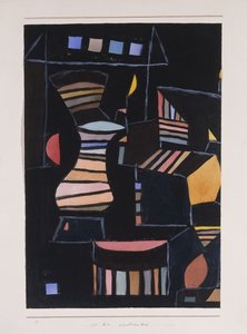 Keinotekoinen piha tekijältä Paul Klee