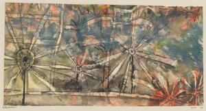 Lanterns Street Lamps, 1912. tekijältä Paul Klee