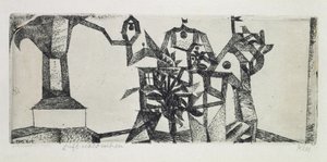Pieni linna ilmassa tekijältä Paul Klee