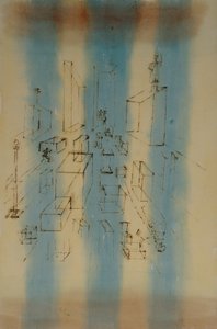 Huonekalujen painatus tekijältä Paul Klee