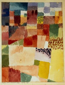 Motiv aus Hammamet tekijältä Paul Klee