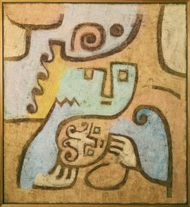 Mutter mit Kind tekijältä Paul Klee