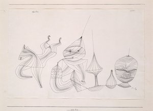 Yläsävel; Obertone tekijältä Paul Klee