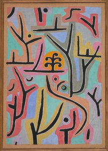 puisto esti L U. 1938, 129 (J 9) tekijältä Paul Klee