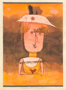 Rouva P:n muotokuva etelässä tekijältä Paul Klee