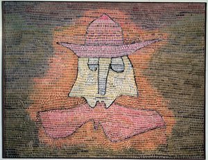 Pastori Kolin muotokuva - maalaus tekijältä Paul Klee