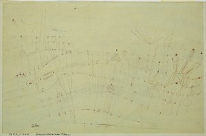 Esihistoriallinen kasvillisuus tekijältä Paul Klee