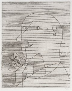 Laskee vanha mies tekijältä Paul Klee