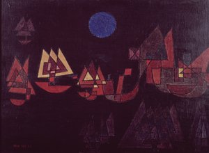 Laivat pimeässä tekijältä Paul Klee
