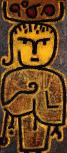 Pieni vihreä ruokakauppa; Pieni hedelmäkäsittelijä tekijältä Paul Klee
