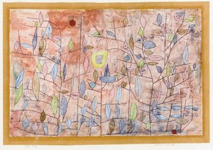 Harva lehdet; Sparlich Belaubt tekijältä Paul Klee