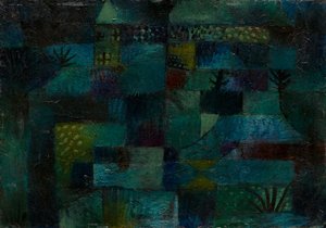 Rivipuutarha, 1920. tekijältä Paul Klee