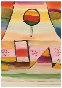 Ilmapallo ikkunassa, 1929. tekijältä Paul Klee