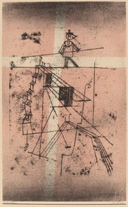 Tight Rope Walker (Seiltänzer) tekijältä Paul Klee