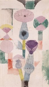 Thistle Bloom; Distelblute tekijältä Paul Klee