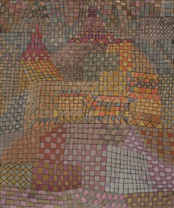 Kaupungin linna Kr.. tekijältä Paul Klee