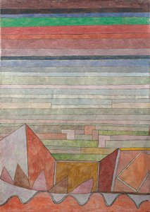 Näkymä hedelmälliseen maahan tekijältä Paul Klee