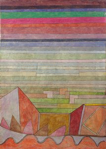 Näkymä hedelmälliseen maahan, 1932. tekijältä Paul Klee