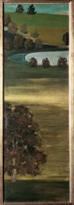 Näkymä Aar-laaksoon, Sveitsi - maalaus tekijältä Paul Klee