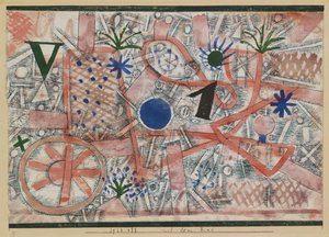 Pyörän kanssa. tekijältä Paul Klee