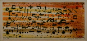 Zerstörtes Aegypten tekijältä Paul Klee