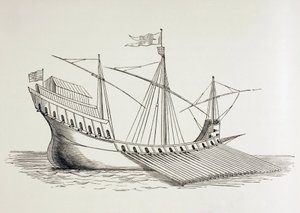 16th Century Galley. tekijältä Paul Lacroix