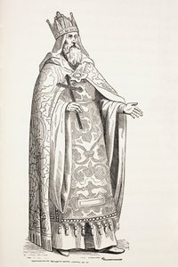 Prester Johannes, joka tunnetaan myös nimellä Presbyter Johannes. tekijältä Paul Lacroix